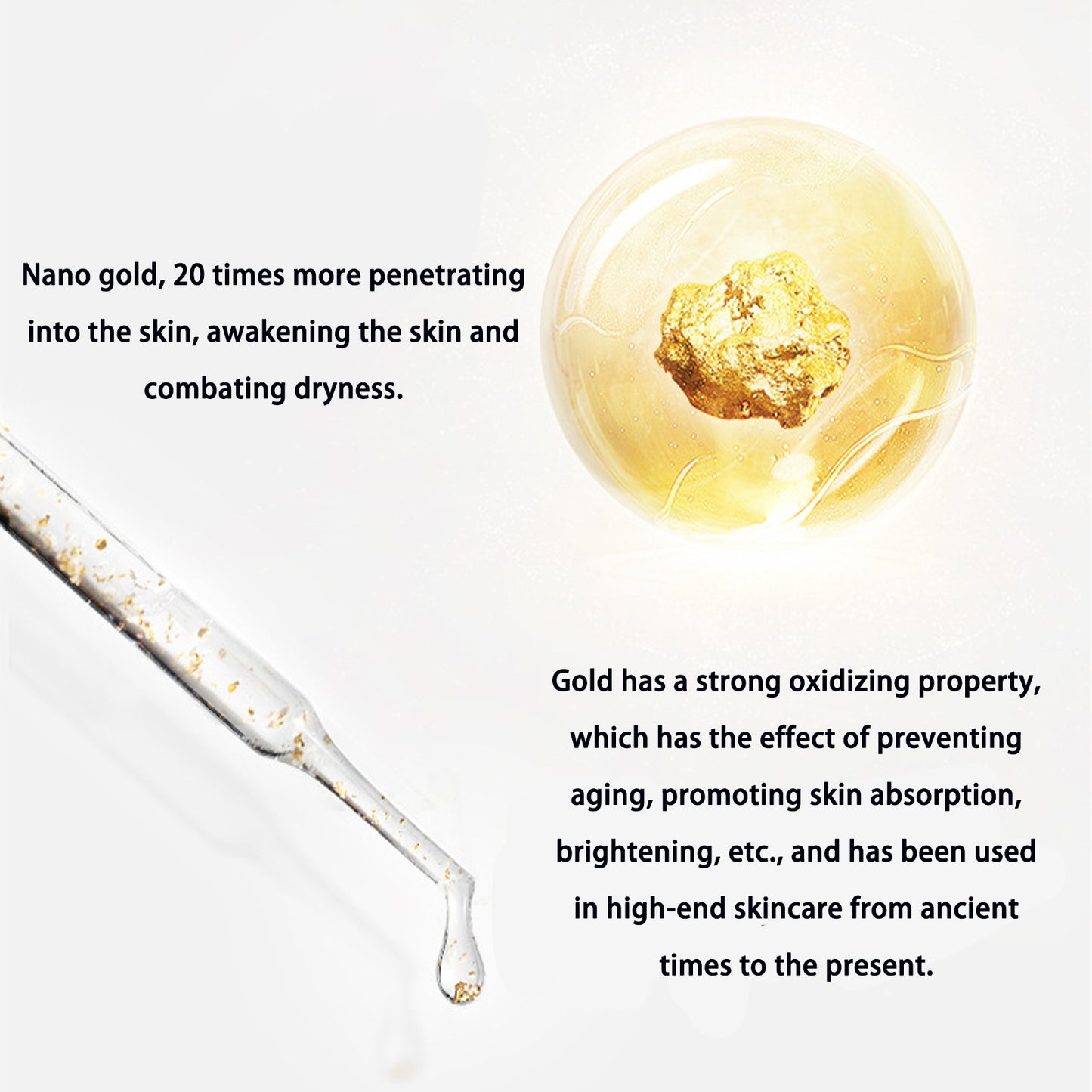 Gold Foil Peel-Off Mask, Peel-Off Anti-Wrinkle Face Mask, 98.4% Gold Face Mask, Remove Blackhead and Deeply Cleans Moisturizing Mask, Golden Peel Off Mask Cleans Pores