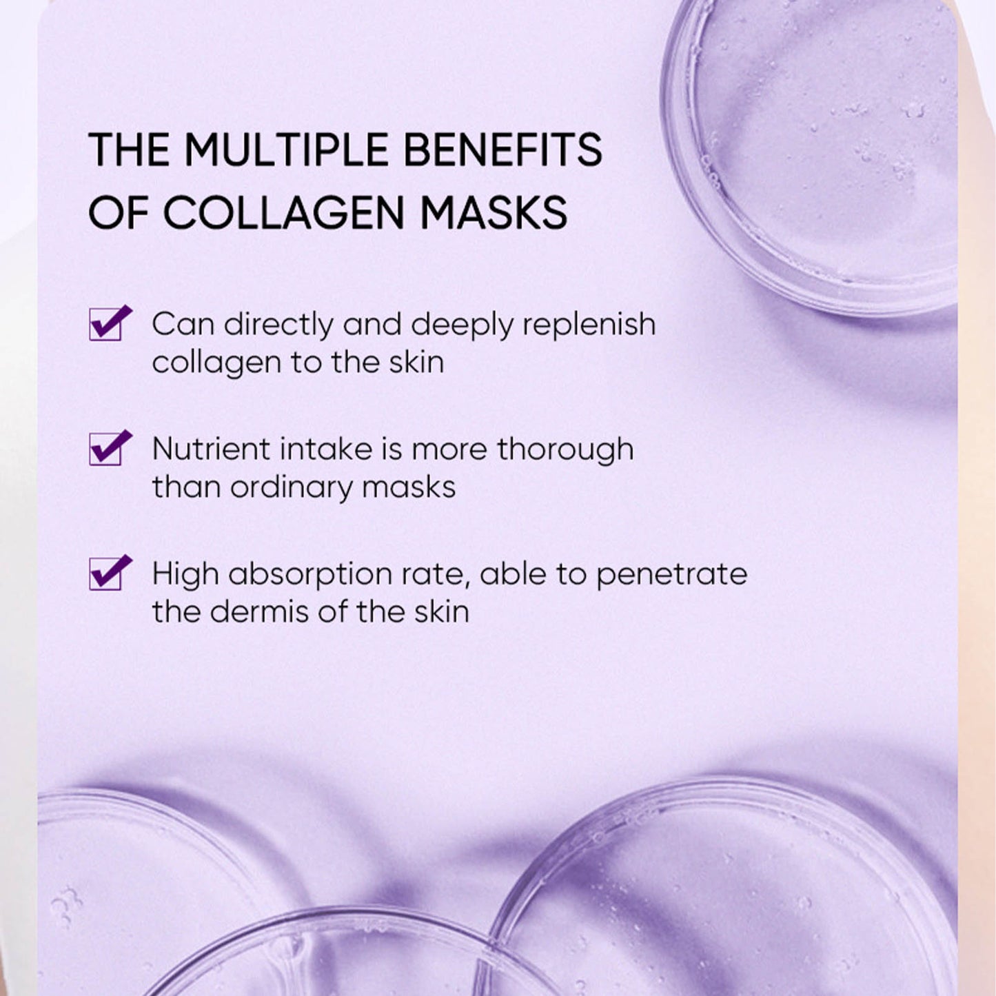 Skynpure-Pure Collagen Films, Highprime Collagen Film Face Mask, Collagen Film for Face, Korean Technology Collagen Film for Anti-Aging Effects