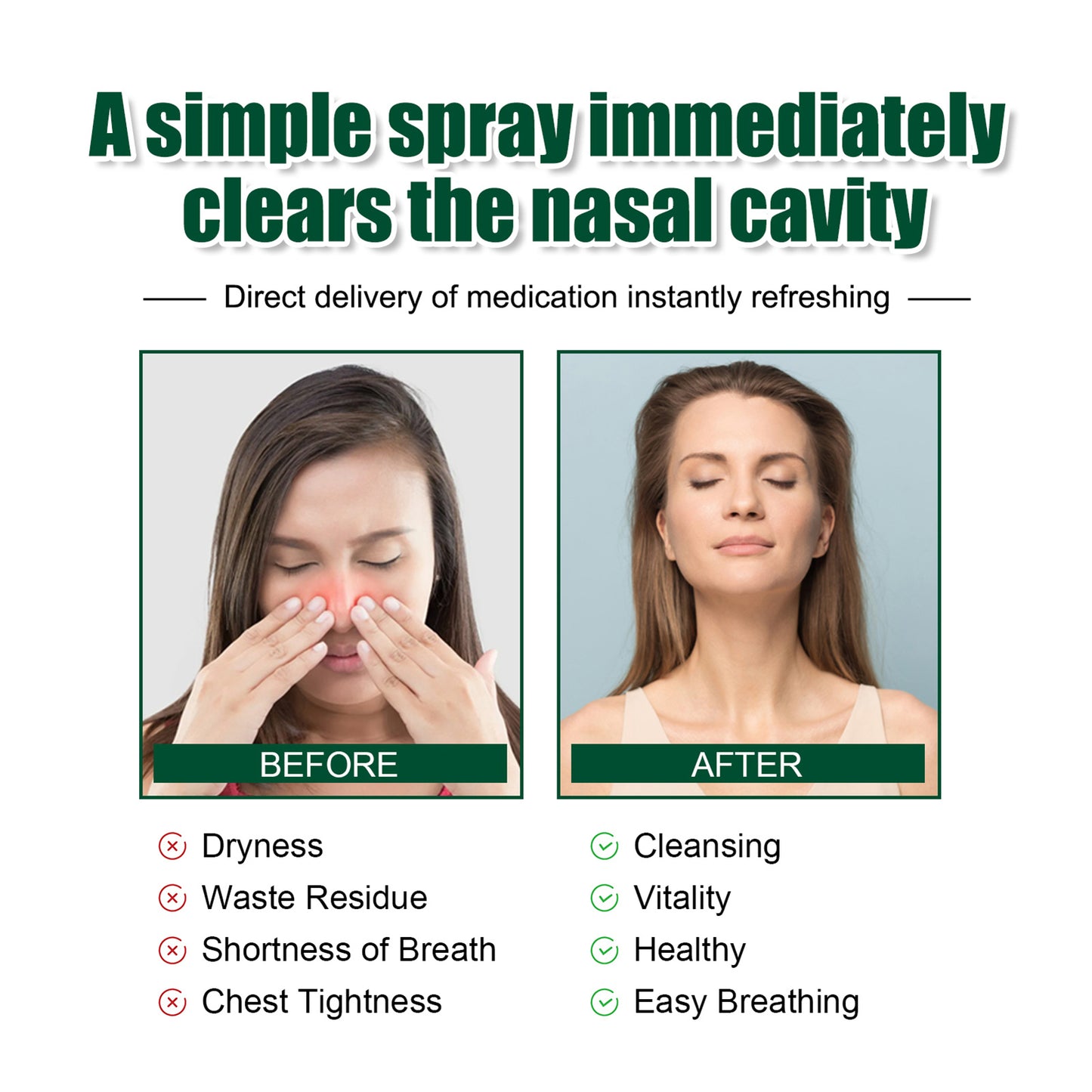 Lung Cleansing Spray, RespiNature Herbal Lung Cleanse Mist, Natural Herbal Lung Essence, Powerful Lung Support & Cleanse